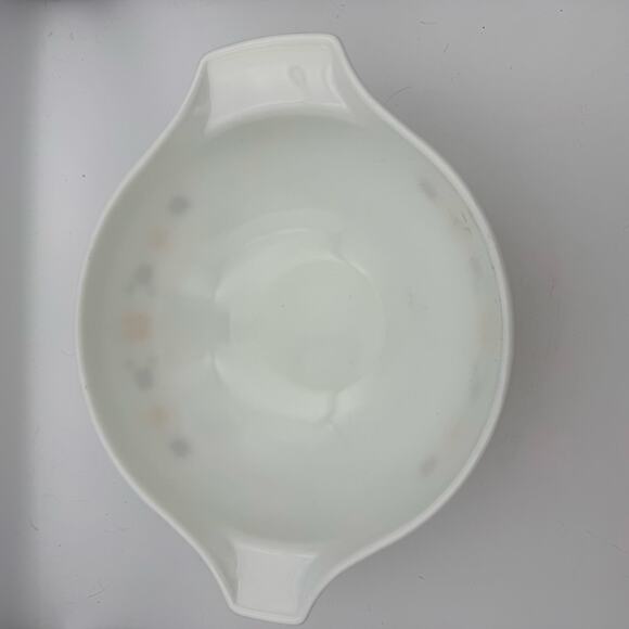 Vintage Pyrex 1963-67 Town & Country Cinderella 444 4qt Mixing Bowl Orange Brown - Picture 5 of 10